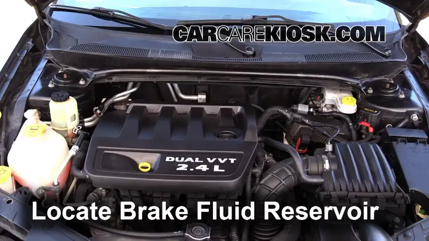 2011 Chrysler 200 Touring 2.4L 4 Cyl. Convertible (2 Door) Brake Fluid
